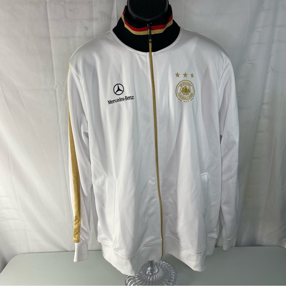 Mercedes-Benz Deutscher Fussball-Bund Men's Size XL German Track Jacket New